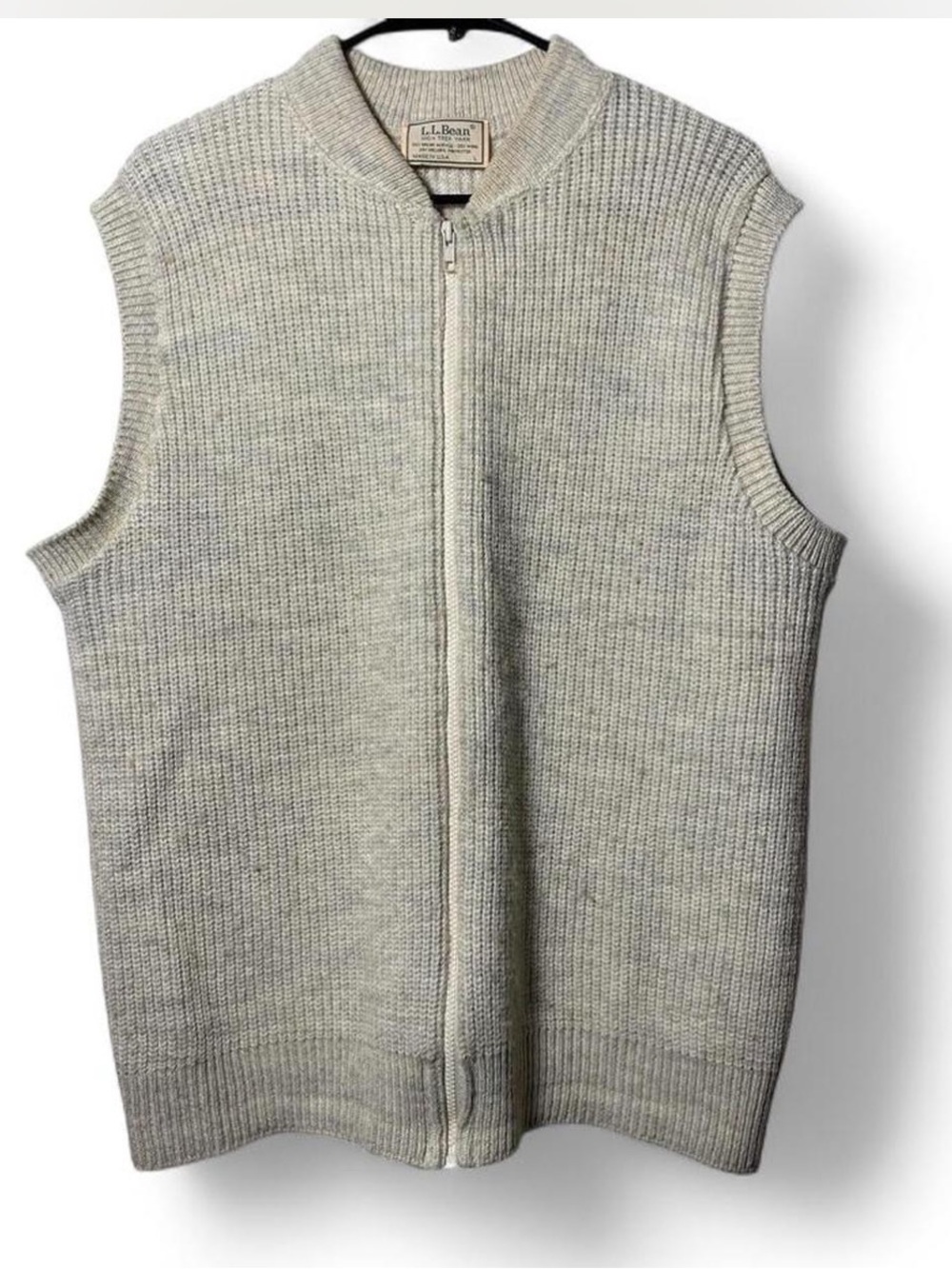 Vintage L.L. Bean wools blend sweater vest